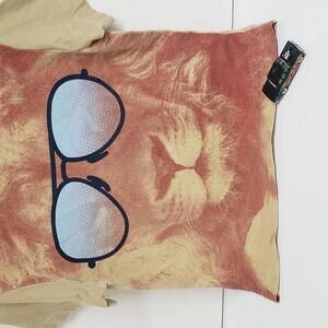 Crazy 8 Lion Graphic T-Shirt with Sunglasses